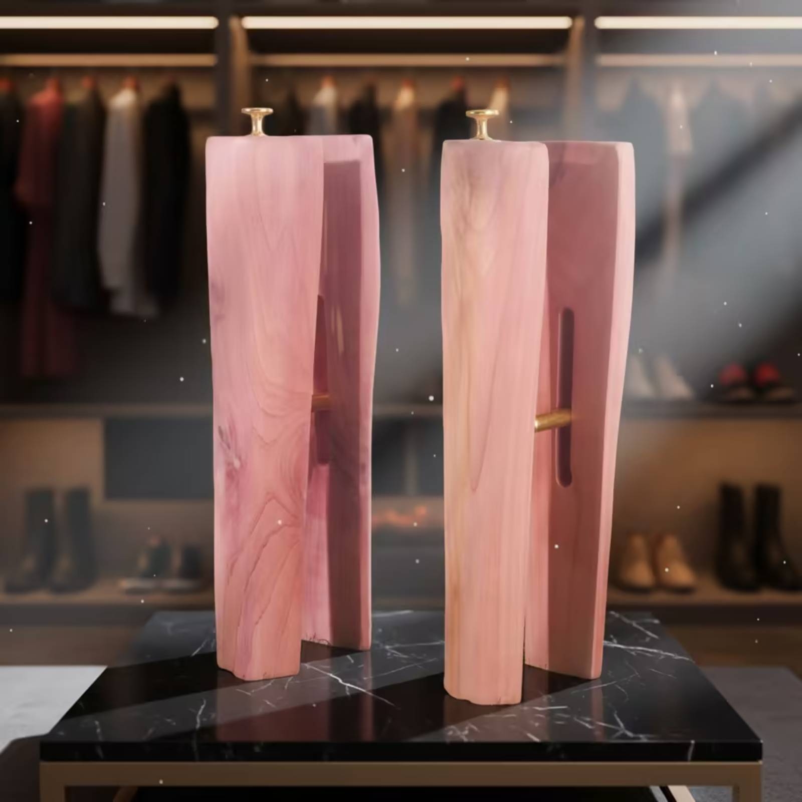 Shoe Tree Cedar - Регулируемый телескопический растяжитель для высоких сапог