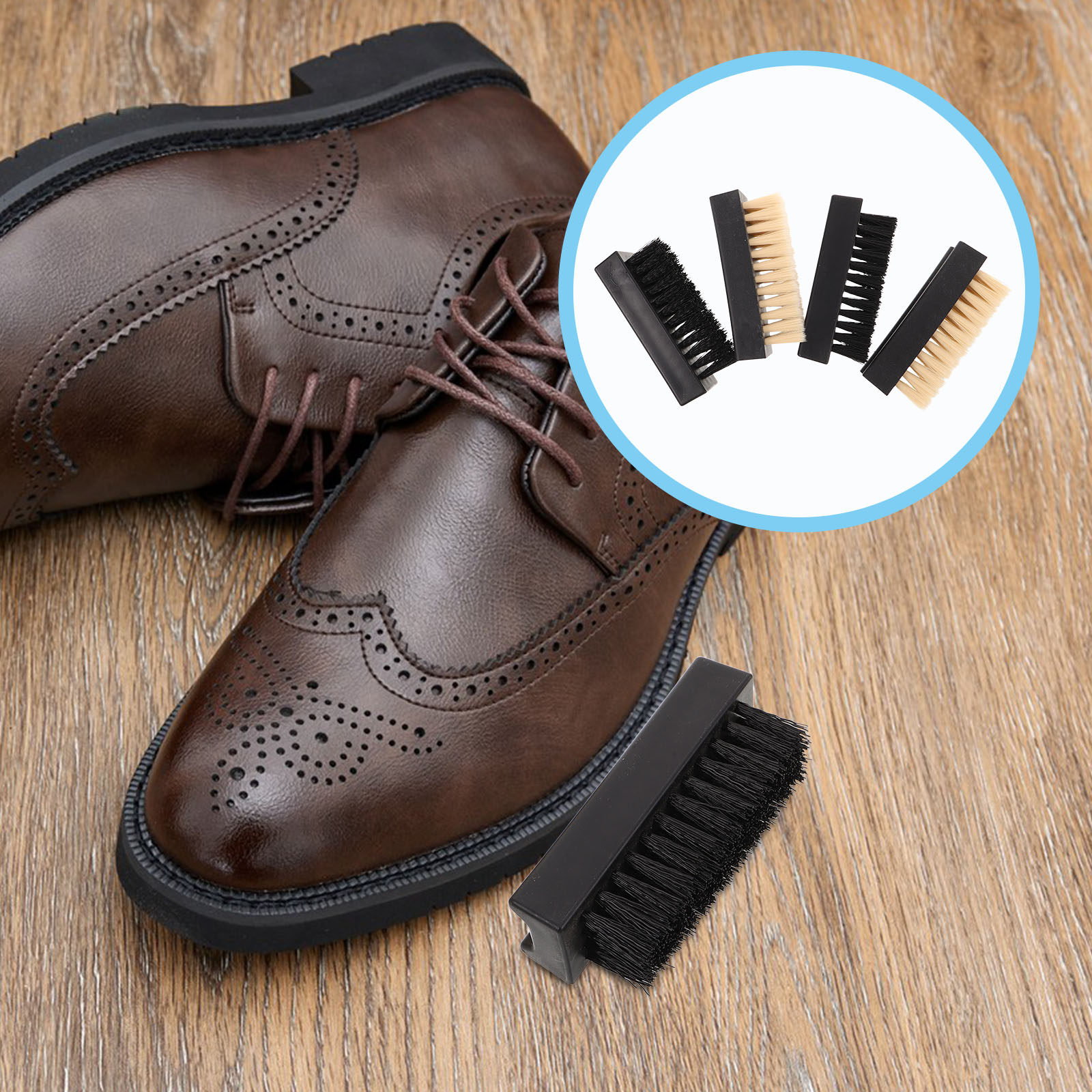 Sneaker Care For Suede - Набор из 4 щеток для чистки
